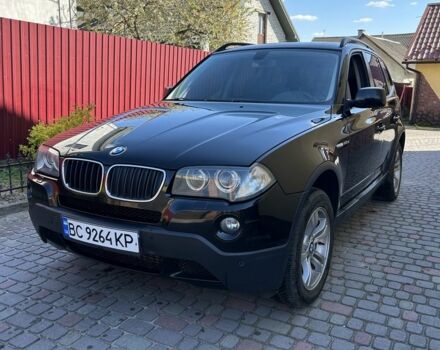 Черный БМВ Х3, объемом двигателя 2 л и пробегом 225 тыс. км за 7500 $, фото 1 на Automoto.ua
