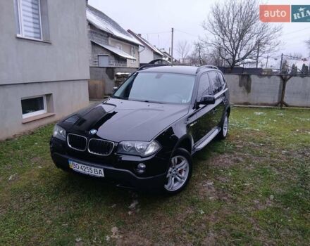 Черный БМВ Х3, объемом двигателя 2 л и пробегом 302 тыс. км за 9200 $, фото 1 на Automoto.ua