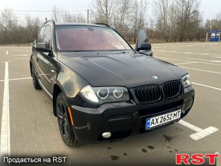 Черный БМВ Х3, объемом двигателя 3 л и пробегом 221 тыс. км за 9999 $, фото 1 на Automoto.ua