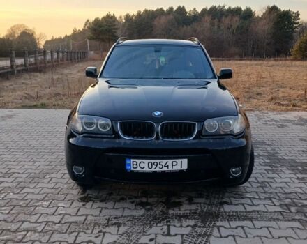 Черный БМВ Х3, объемом двигателя 2 л и пробегом 328 тыс. км за 7499 $, фото 1 на Automoto.ua