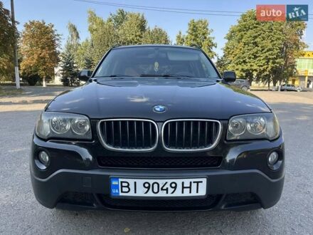 БМВ Х3 2008 у Полтаві на Automoto.ua Чорний БМВ Х3, об'ємом двигуна 2 л та пробігом 272 тис. км за 9900 $, фото 1 на Automoto.ua