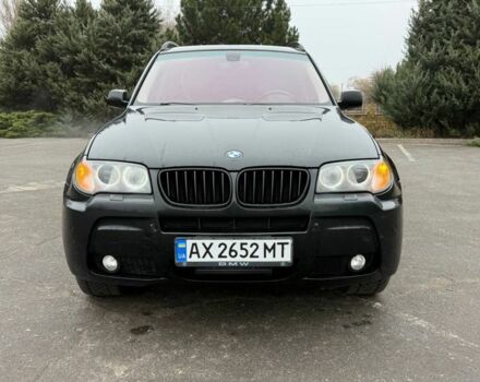 Черный БМВ Х3, объемом двигателя 3 л и пробегом 219 тыс. км за 8800 $, фото 1 на Automoto.ua