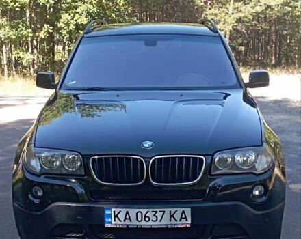 Черный БМВ Х3, объемом двигателя 2 л и пробегом 288 тыс. км за 8950 $, фото 1 на Automoto.ua