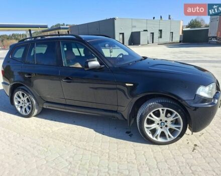 Черный БМВ Х3, объемом двигателя 2 л и пробегом 273 тыс. км за 9800 $, фото 1 на Automoto.ua