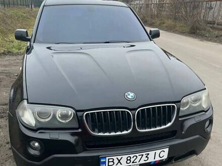 Черный БМВ Х3, объемом двигателя 2 л и пробегом 257 тыс. км за 9100 $, фото 1 на Automoto.ua