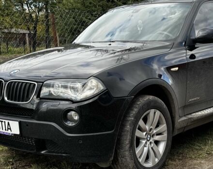Черный БМВ Х3, объемом двигателя 2 л и пробегом 330 тыс. км за 11500 $, фото 1 на Automoto.ua