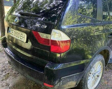 Черный БМВ Х3, объемом двигателя 2 л и пробегом 396 тыс. км за 10000 $, фото 1 на Automoto.ua