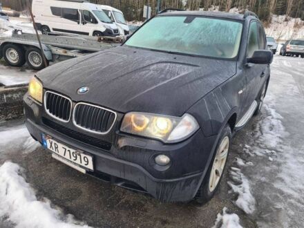Черный БМВ Х3, объемом двигателя 2 л и пробегом 258 тыс. км за 4705 $, фото 1 на Automoto.ua