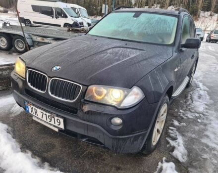 Черный БМВ Х3, объемом двигателя 2 л и пробегом 258 тыс. км за 4705 $, фото 1 на Automoto.ua