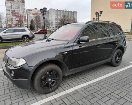 Черный БМВ Х3, объемом двигателя 3 л и пробегом 320 тыс. км за 11000 $, фото 1 на Automoto.ua