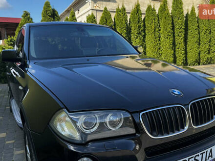 Черный БМВ Х3, объемом двигателя 2 л и пробегом 332 тыс. км за 11000 $, фото 1 на Automoto.ua