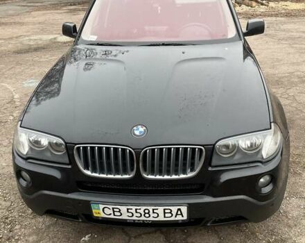 Чорний БМВ Х3, об'ємом двигуна 2 л та пробігом 215 тис. км за 10800 $, фото 1 на Automoto.ua