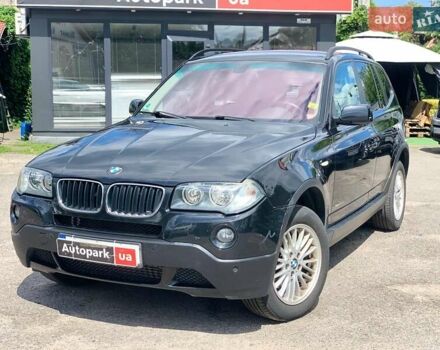 Черный БМВ Х3, объемом двигателя 2 л и пробегом 290 тыс. км за 8640 $, фото 1 на Automoto.ua