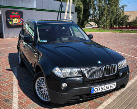 Черный БМВ Х3, объемом двигателя 2 л и пробегом 217 тыс. км за 10500 $, фото 1 на Automoto.ua
