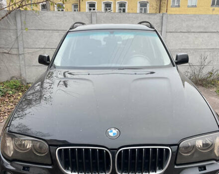 Черный БМВ Х3, объемом двигателя 2 л и пробегом 291 тыс. км за 8999 $, фото 1 на Automoto.ua