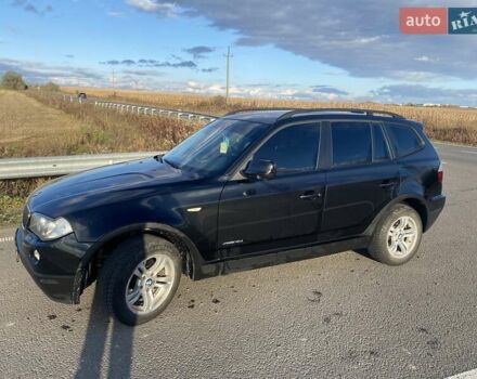Черный БМВ Х3, объемом двигателя 2 л и пробегом 271 тыс. км за 10500 $, фото 1 на Automoto.ua