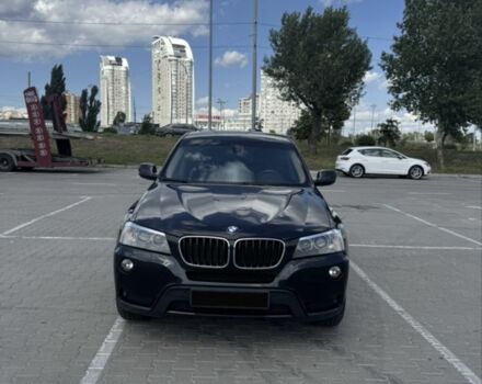 Черный БМВ Х3, объемом двигателя 2 л и пробегом 242 тыс. км за 15800 $, фото 1 на Automoto.ua