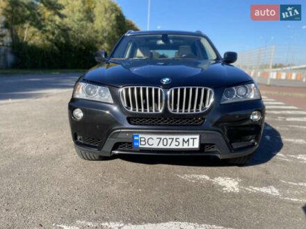 БМВ Х3 2011 у Львові на Automoto.ua Чорний БМВ Х3, об'ємом двигуна 3 л та пробігом 221 тис. км за 12699 $, фото 1 на Automoto.ua