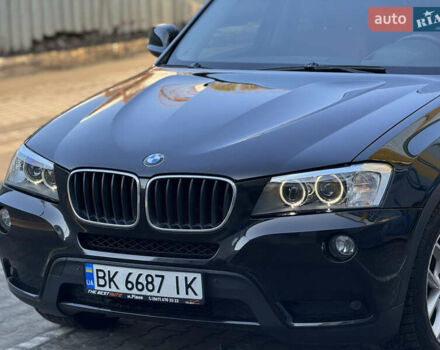 Черный БМВ Х3, объемом двигателя 2 л и пробегом 245 тыс. км за 13700 $, фото 1 на Automoto.ua