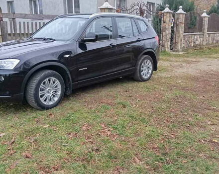 Черный БМВ Х3, объемом двигателя 2 л и пробегом 230 тыс. км за 12100 $, фото 1 на Automoto.ua