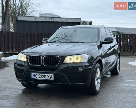 Черный БМВ Х3, объемом двигателя 2 л и пробегом 275 тыс. км за 14999 $, фото 1 на Automoto.ua