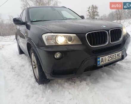 Черный БМВ Х3, объемом двигателя 2 л и пробегом 240 тыс. км за 12400 $, фото 1 на Automoto.ua