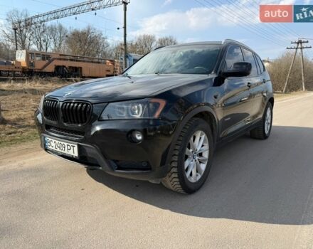 Черный БМВ Х3, объемом двигателя 2 л и пробегом 206 тыс. км за 11200 $, фото 1 на Automoto.ua