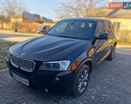 Черный БМВ Х3, объемом двигателя 2 л и пробегом 104 тыс. км за 13800 $, фото 1 на Automoto.ua