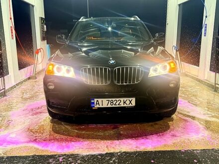 Черный БМВ Х3, объемом двигателя 3 л и пробегом 245 тыс. км за 11200 $, фото 1 на Automoto.ua