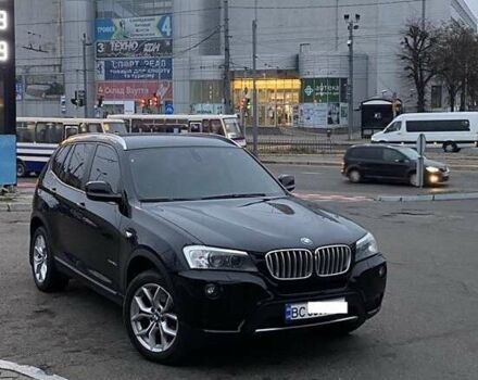 Черный БМВ Х3, объемом двигателя 2 л и пробегом 320 тыс. км за 16900 $, фото 1 на Automoto.ua