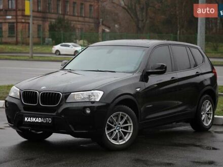 Черный БМВ Х3, объемом двигателя 2 л и пробегом 260 тыс. км за 10800 $, фото 1 на Automoto.ua