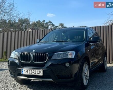 Черный БМВ Х3, объемом двигателя 2 л и пробегом 248 тыс. км за 16700 $, фото 1 на Automoto.ua