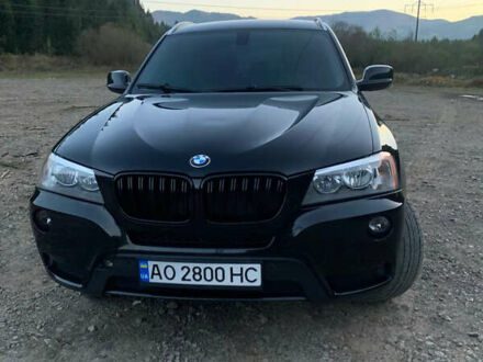 БМВ Х3 2012 в Межгорье на Automoto.ua Черный БМВ Х3, объемом двигателя 2 л и пробегом 280 тыс. км за 12700 $, фото 1 на Automoto.ua