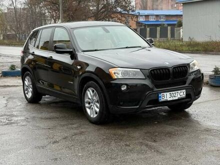 Черный БМВ Х3, объемом двигателя 3 л и пробегом 203 тыс. км за 13750 $, фото 1 на Automoto.ua