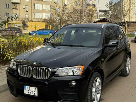 Черный БМВ Х3, объемом двигателя 3 л и пробегом 140 тыс. км за 15900 $, фото 1 на Automoto.ua