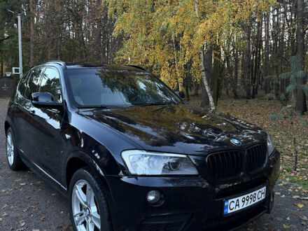Черный БМВ Х3, объемом двигателя 2 л и пробегом 345 тыс. км за 16000 $, фото 1 на Automoto.ua