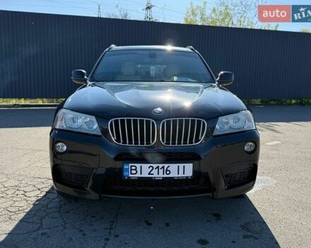 Черный БМВ Х3, объемом двигателя 2 л и пробегом 258 тыс. км за 11800 $, фото 1 на Automoto.ua
