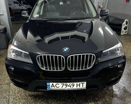 Черный БМВ Х3, объемом двигателя 2 л и пробегом 253 тыс. км за 12212 $, фото 1 на Automoto.ua
