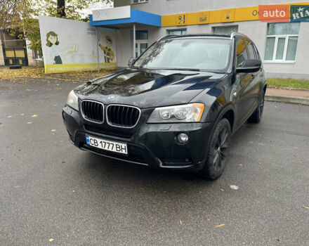 Черный БМВ Х3, объемом двигателя 2 л и пробегом 170 тыс. км за 13400 $, фото 1 на Automoto.ua
