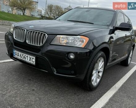 Черный БМВ Х3, объемом двигателя 2 л и пробегом 169 тыс. км за 14450 $, фото 1 на Automoto.ua
