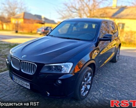 Черный БМВ Х3, объемом двигателя 2 л и пробегом 104 тыс. км за 13300 $, фото 1 на Automoto.ua