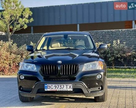 Чорний БМВ Х3, об'ємом двигуна 2 л та пробігом 221 тис. км за 12200 $, фото 1 на Automoto.ua