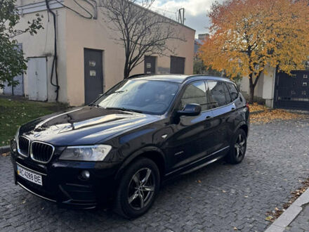 Черный БМВ Х3, объемом двигателя 2 л и пробегом 238 тыс. км за 20000 $, фото 1 на Automoto.ua