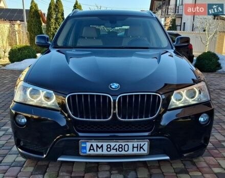 Черный БМВ Х3, объемом двигателя 2 л и пробегом 263 тыс. км за 15799 $, фото 1 на Automoto.ua