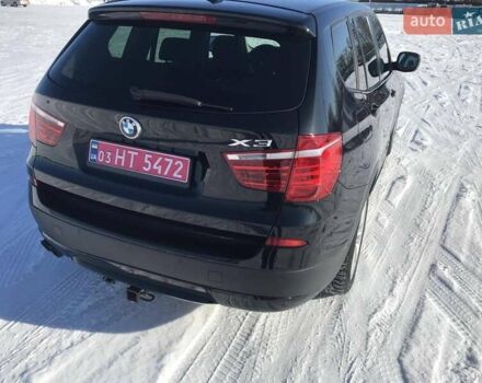 Черный БМВ Х3, объемом двигателя 2 л и пробегом 270 тыс. км за 12300 $, фото 1 на Automoto.ua