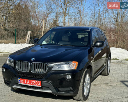 Чорний БМВ Х3, об'ємом двигуна 2 л та пробігом 175 тис. км за 11999 $, фото 1 на Automoto.ua