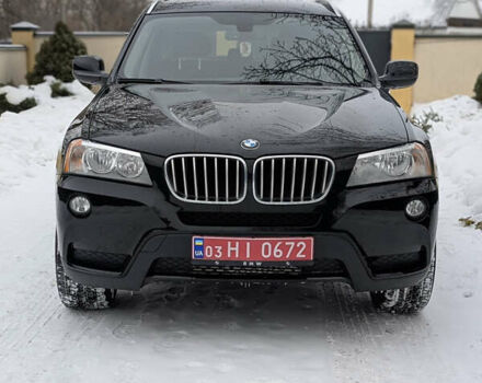 Черный БМВ Х3, объемом двигателя 2 л и пробегом 183 тыс. км за 11450 $, фото 1 на Automoto.ua