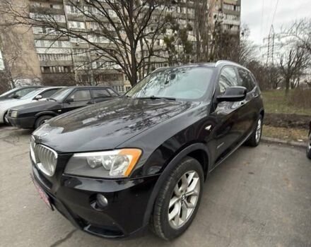 Черный БМВ Х3, объемом двигателя 2 л и пробегом 210 тыс. км за 15000 $, фото 1 на Automoto.ua