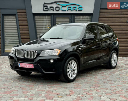 Черный БМВ Х3, объемом двигателя 2 л и пробегом 190 тыс. км за 12999 $, фото 1 на Automoto.ua