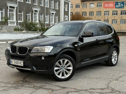 Черный БМВ Х3, объемом двигателя 2 л и пробегом 350 тыс. км за 14600 $, фото 1 на Automoto.ua